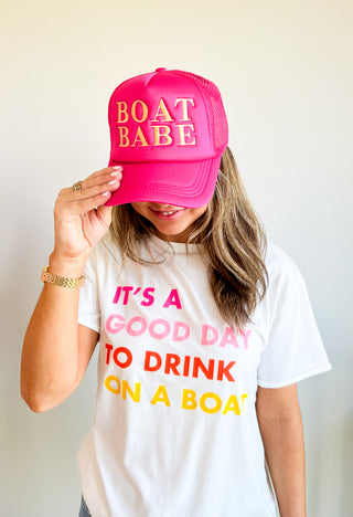 Boat Babe Trucker Hat