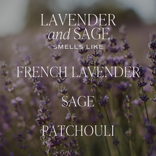 Lavender and Sage 12 oz Candle