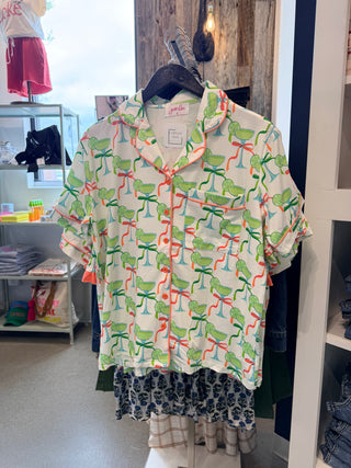 Margarita Ruffle Pajama Set