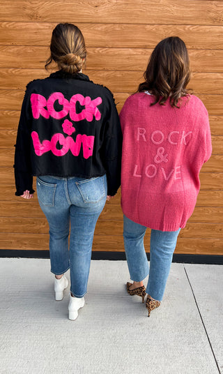 Rock & Love Black Jacket