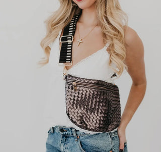Woven Bum Bag