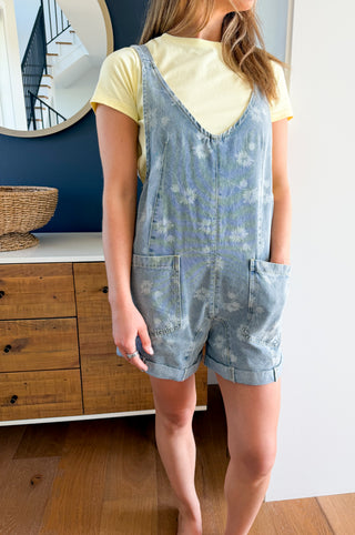 Floral Overalls