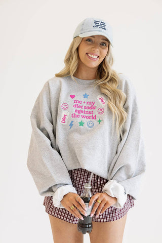Me And My Diet Soda Sweatshirt