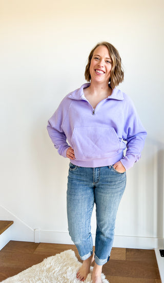 Hailey 1/4 Zip Without Hood