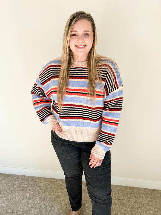 Jenni Stripe Sweater