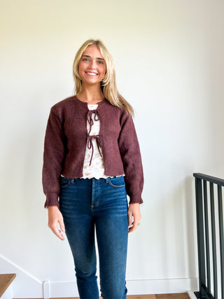 Foxy Open Cardigan