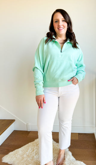Hailey 1/4 Zip Without Hood