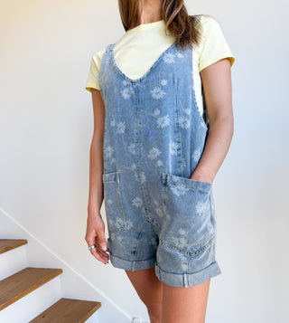 Floral Overalls