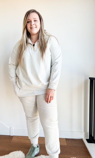 Jeanette 1/4 Zip up Sweatshirt