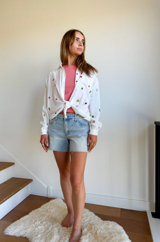 Fruit Button Down