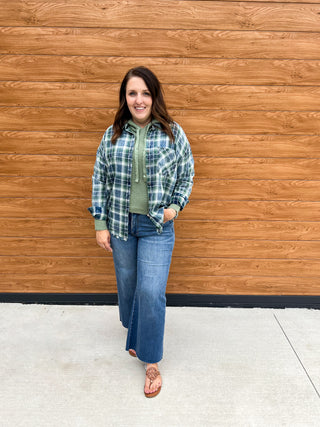 Marie Plaid Button Down