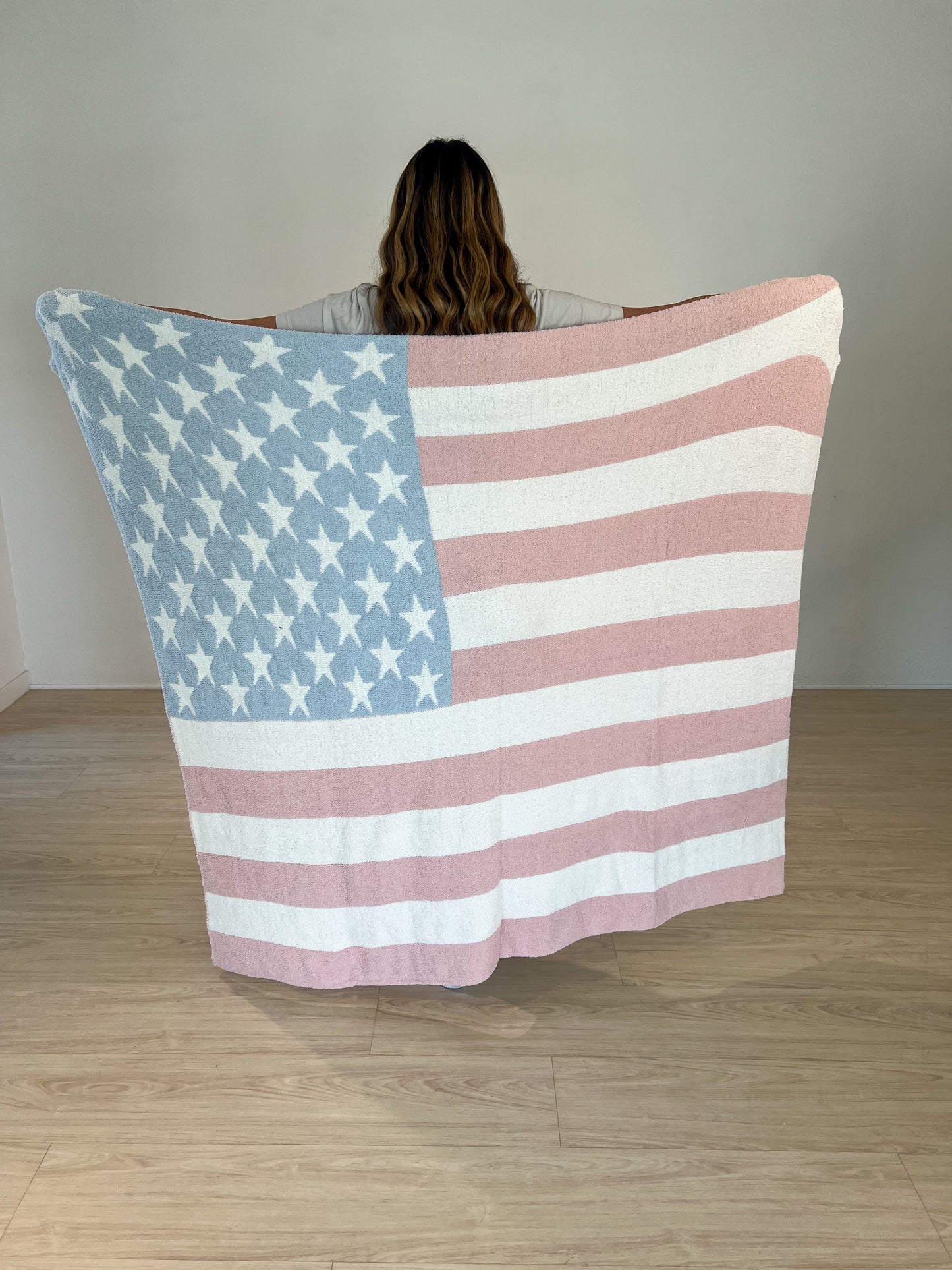 American Flag Throw Blanket