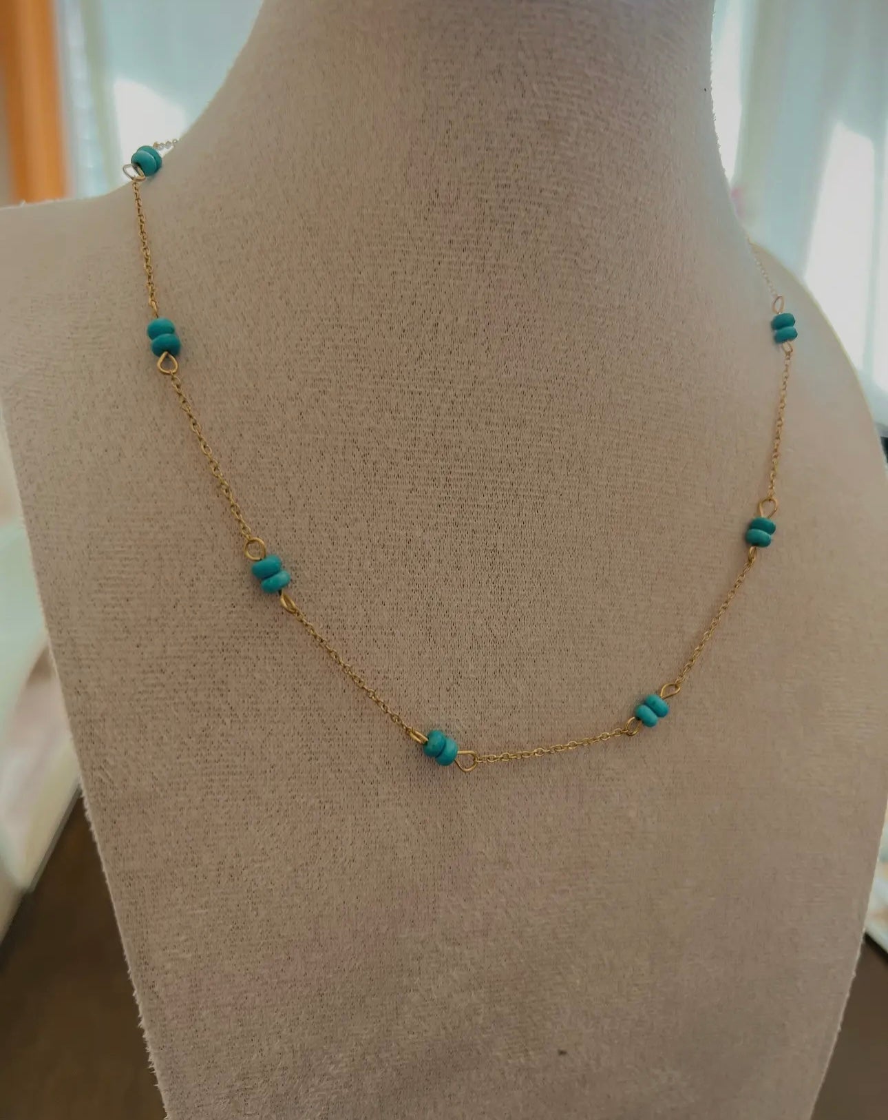 Beaded Turquoise