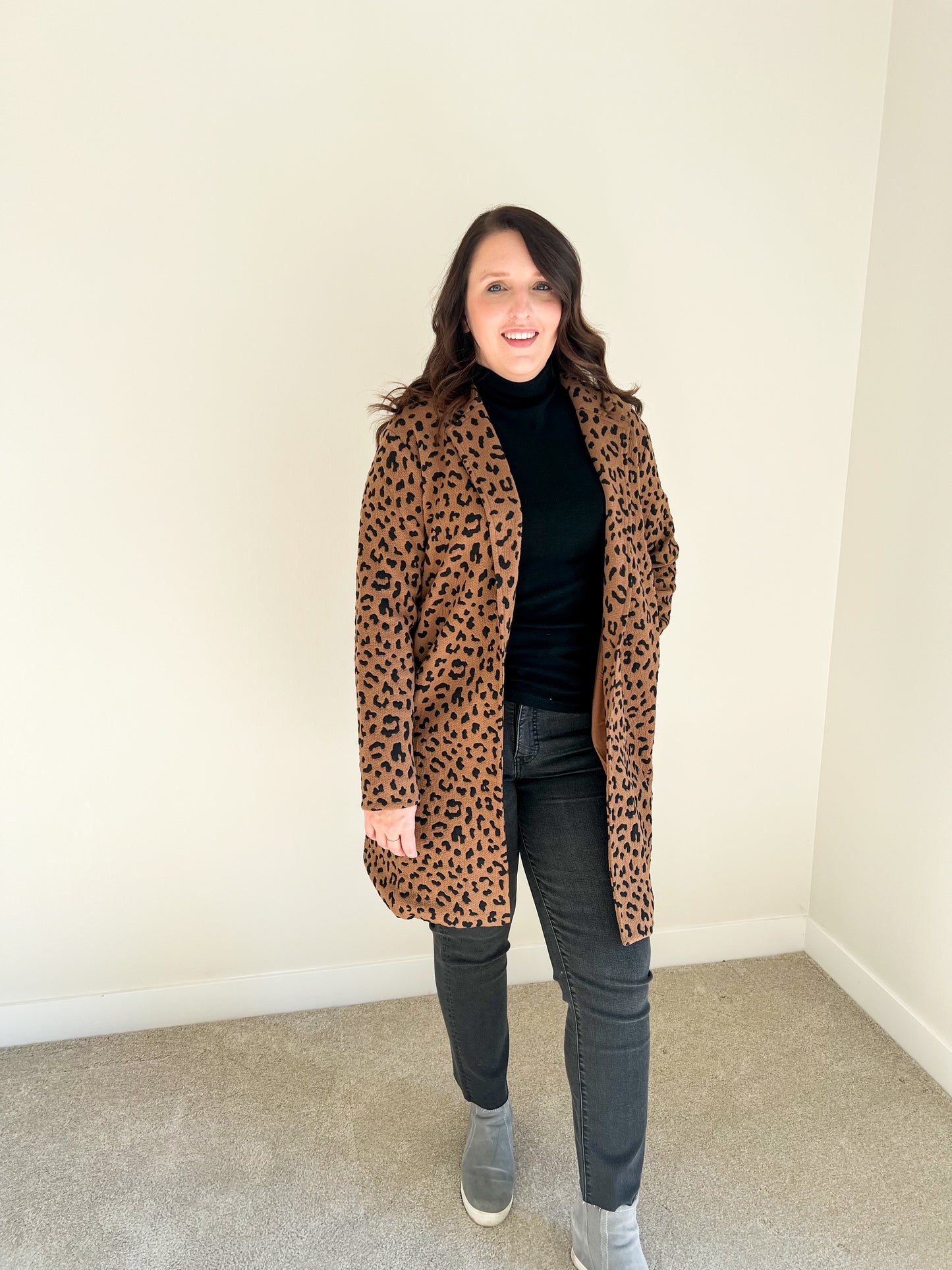 Melany Leopard Jacket