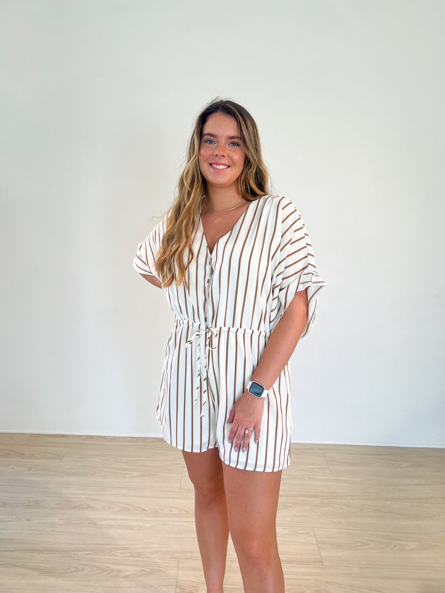 Winona Stripe Romper