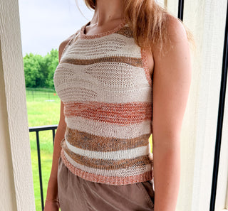 Sunset Sweater Tank
