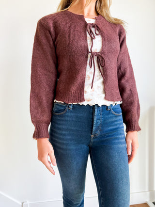 Foxy Open Cardigan