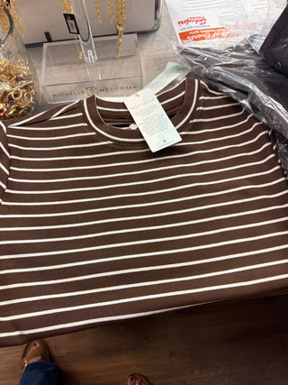 Annie Basic Stripe Tee