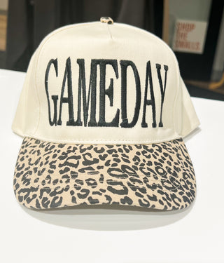 Game Day Leopard Trucker Hat