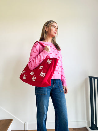 Ho Ho Red Tote