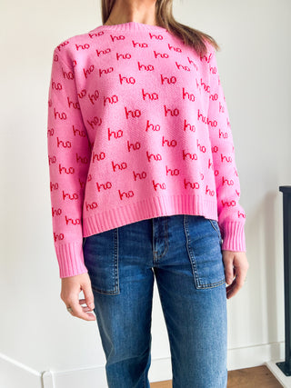 Ho Ho Pink Sweater