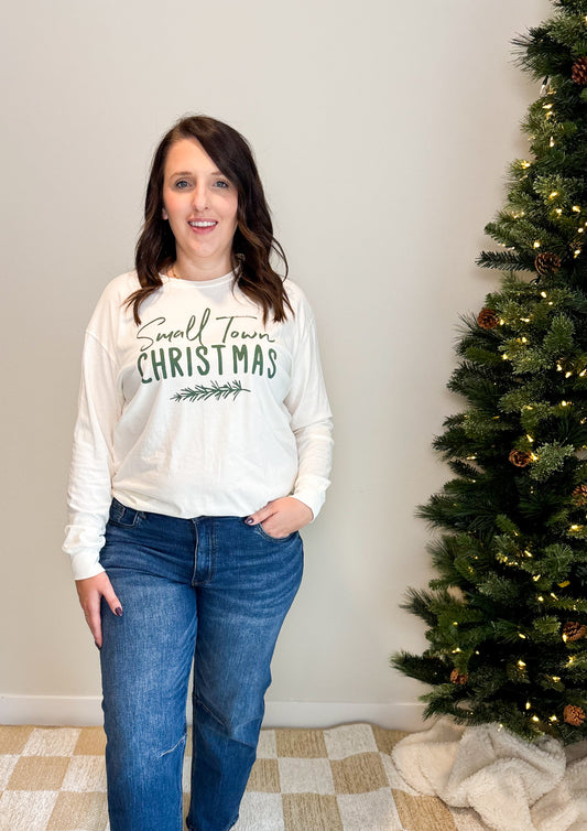 Small Town Christmas Long Sleeve