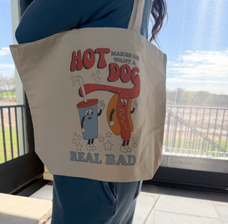Legally Blonde Hot Dog Tote