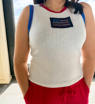 USA Flag Tank