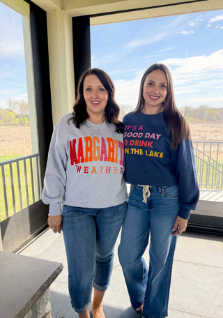 Drink on the Lake Crewneck