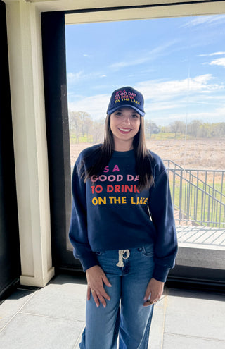 Drink on the Lake Crewneck