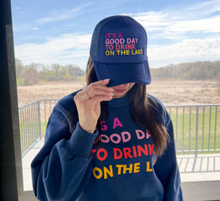 Drink on the Lake Crewneck