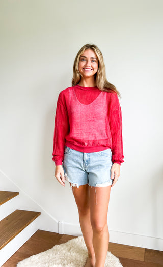 Sophia Mesh Long Sleeve