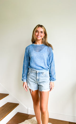 Sophia Mesh Long Sleeve