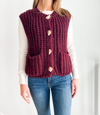 Chunky Knit Vest