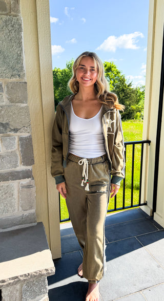 Star Sweat Jacket