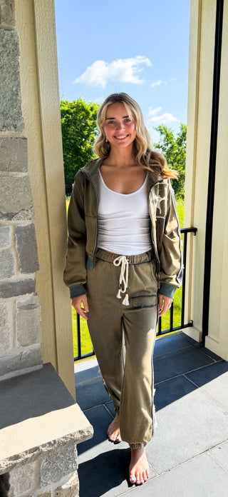 Star Sweat Jacket