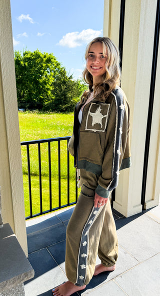 Star Sweat Jacket