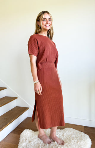Zoey Ribbed Knit Set