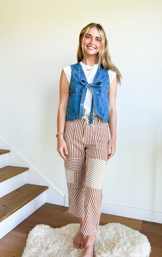 Lainey Denim Vest