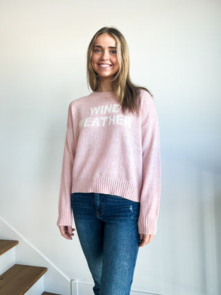 Wine Weather Sweater