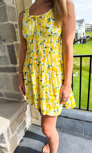 Lemon Sun Dress