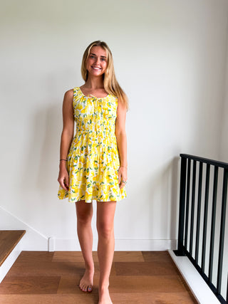Lemon Sun Dress