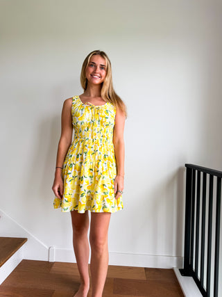 Lemon Sun Dress