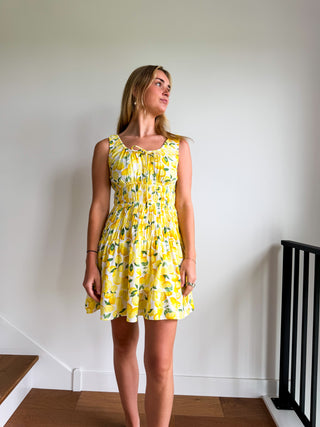 Lemon Sun Dress
