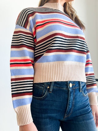 Jenni Stripe Sweater