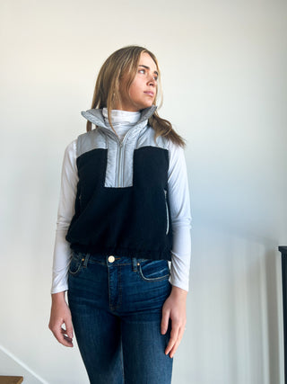 Lt. Gray & Black Vest