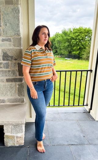 Livvy Stripe Polo