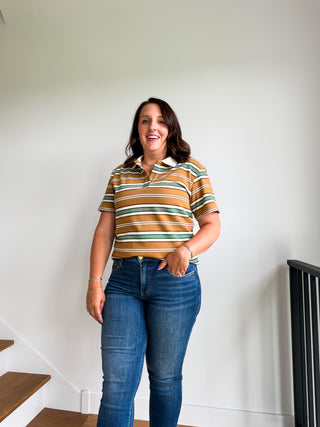 Livvy Stripe Polo