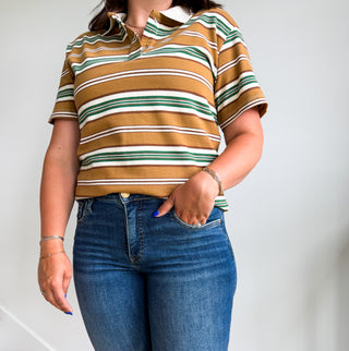 Livvy Stripe Polo