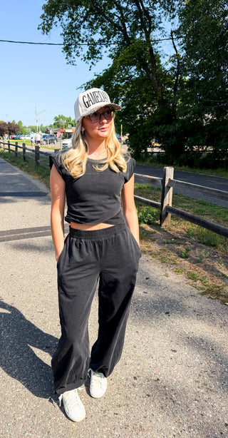 Mineral Wash Jogger Sweatpants